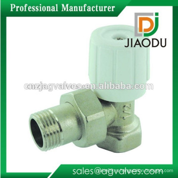 JD-4433 латунный радиаторный клапан / угловой вентиль радиатора